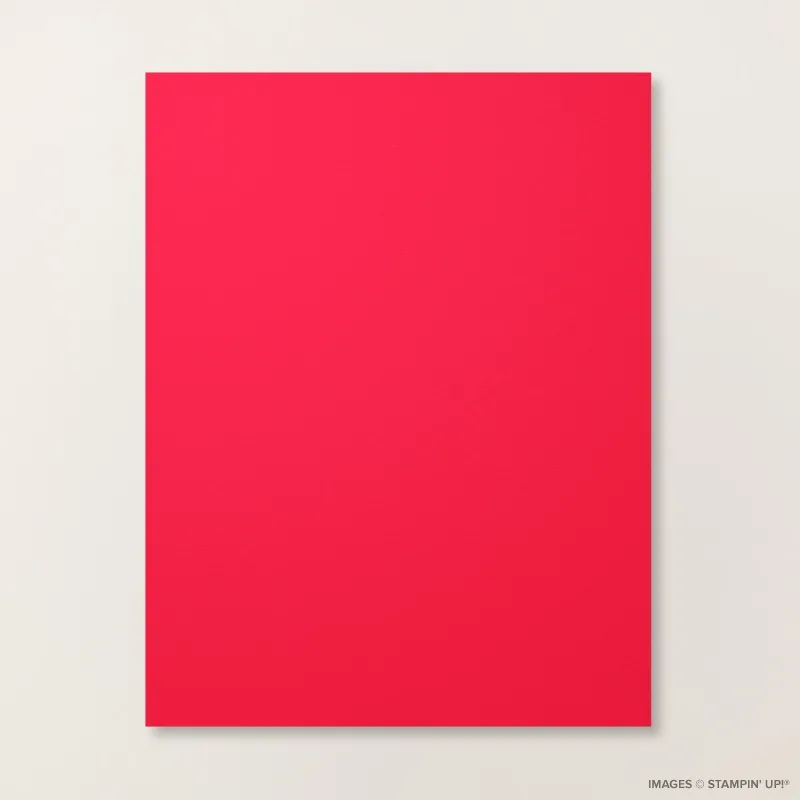 Poppy Parade 8 1/2" x 11" Cardstock