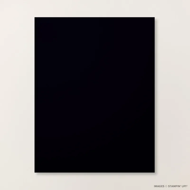 Basic Black 8 1/2" x 11" Cardstock