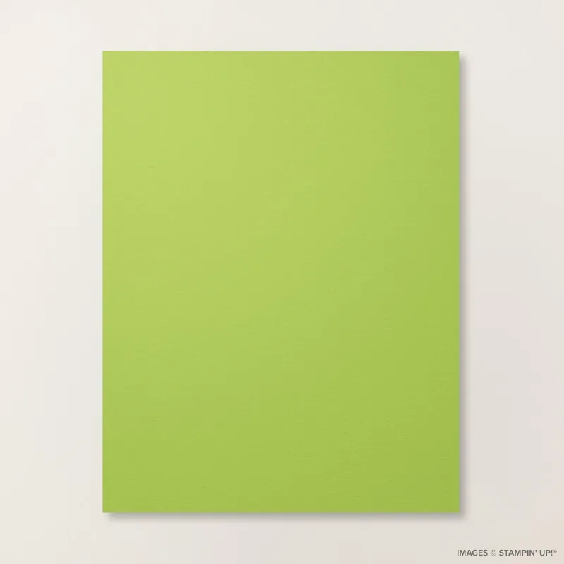 Granny Apple Green 8 1/2" x 11" Cardstock
