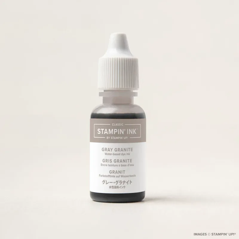 Gray Granite Classic Stampin' Ink Refill