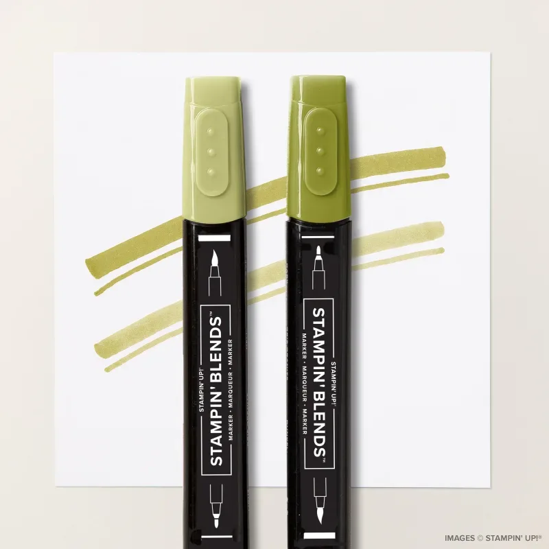Old Olive Stampin' Blends Combo Pack