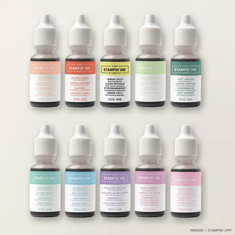 Subtles Classic Stampin' Ink Refill Bundle