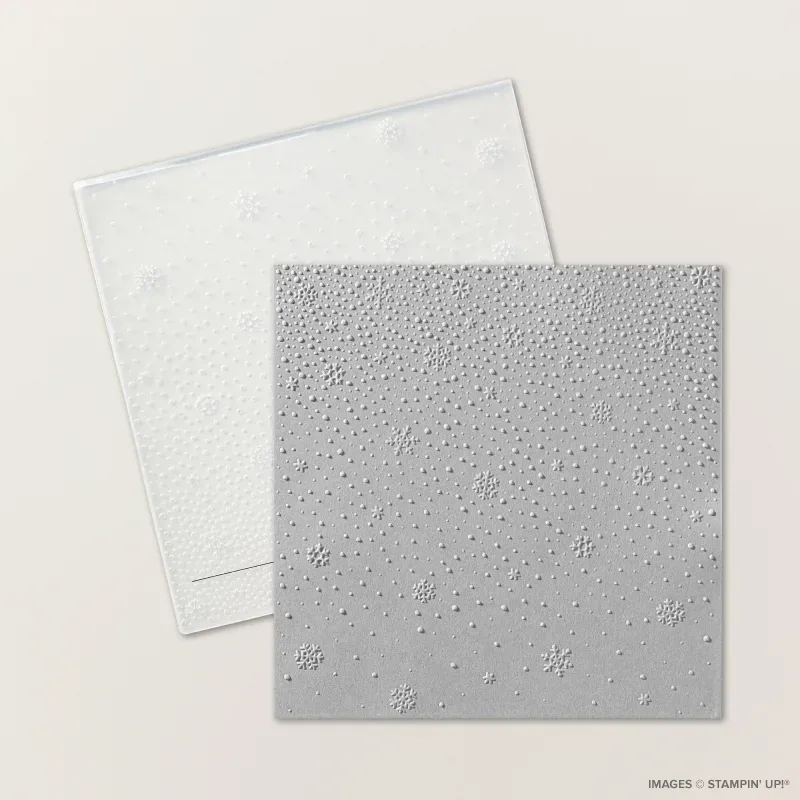 Snowflake Sky 3D Embossing Folder