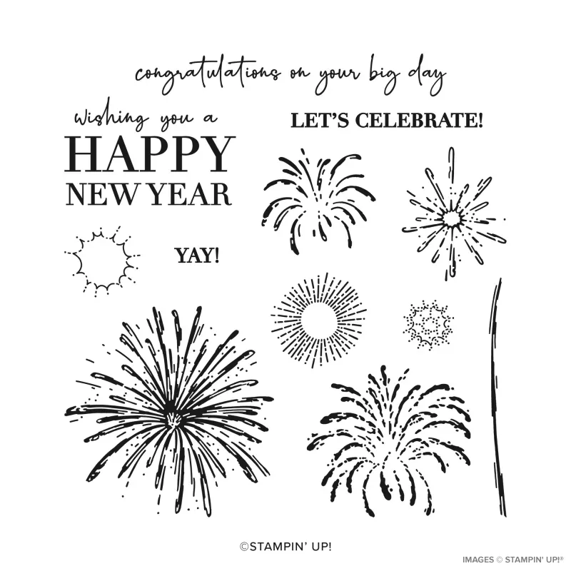 Light The Sky Photopolymer Stamp Set (English)