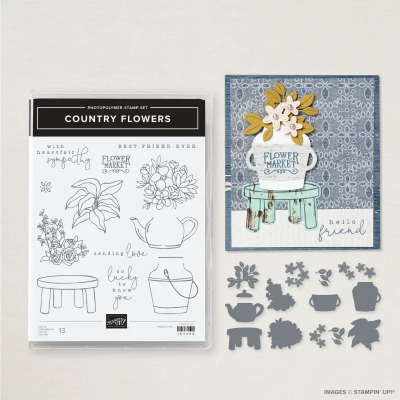 Country Flowers Bundle (English)