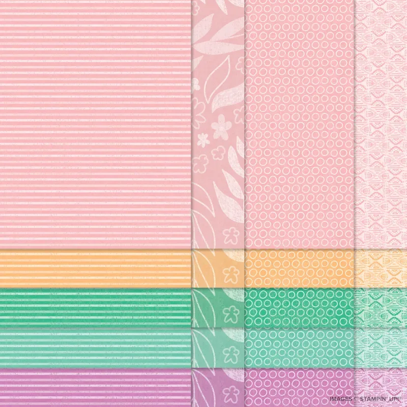 2024–2026 In Color™ 6" X 6" (15.2 X 15.2 Cm) Designer Series Paper