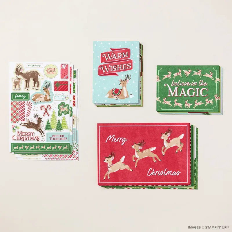 Reindeer Days Memories & More Card Pack