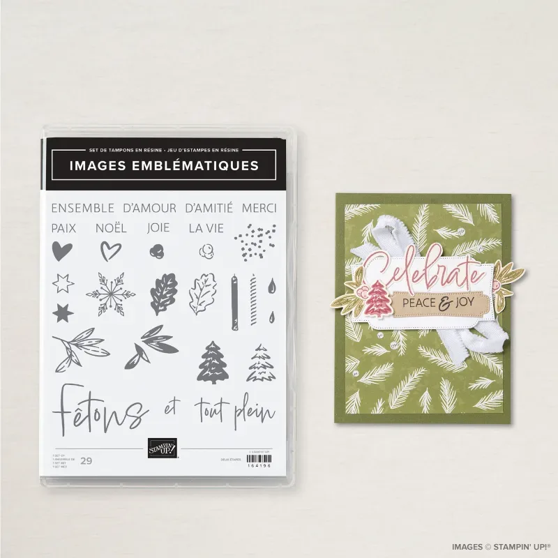 Images EmblÉmatiques Photopolymer Stamp Set (French)