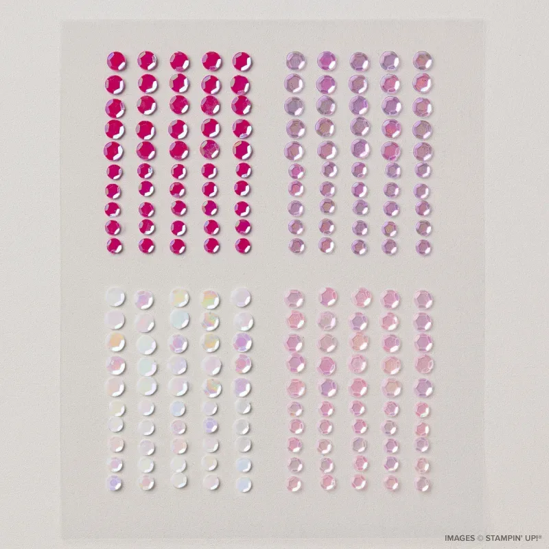 Purple Adhesive-Backed Sequins