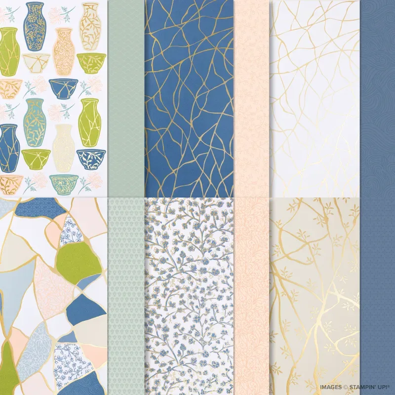 Kintsugi Inspirations 12" x 12" Specialty Designer Series Paper