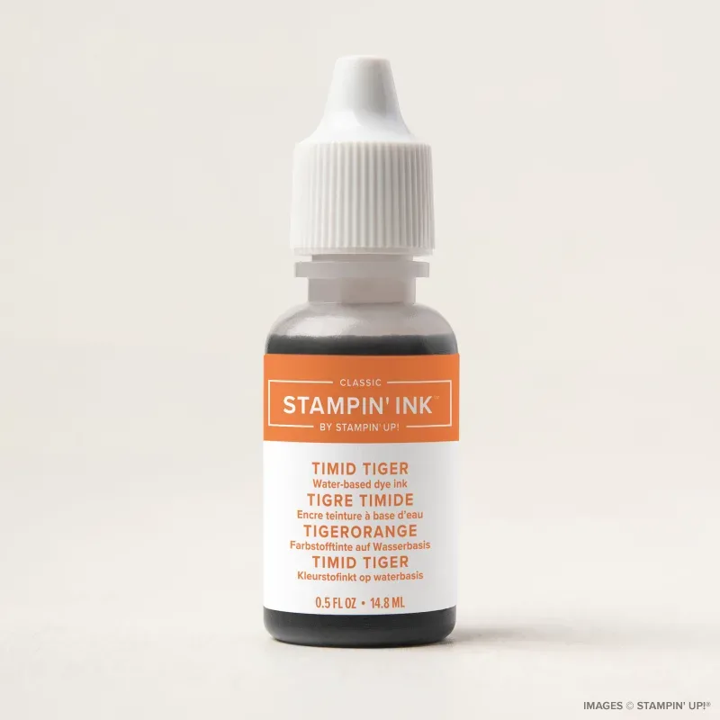 Timid Tiger Classic Stampin' Ink Refill
