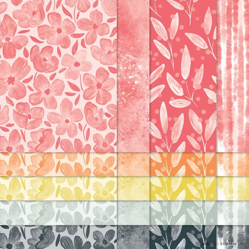 2025–2027 In Color 6" x 6" Designer Series Paper