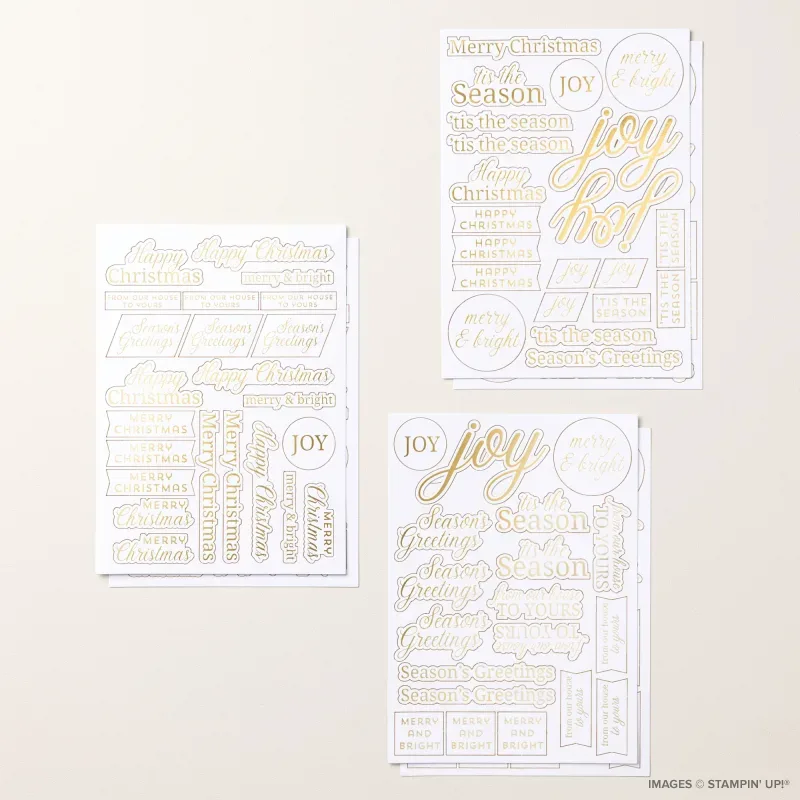 Greetings For You Mix & Match Ephemera Pack (English)
