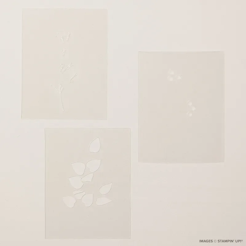 Floral Sprig Stencils