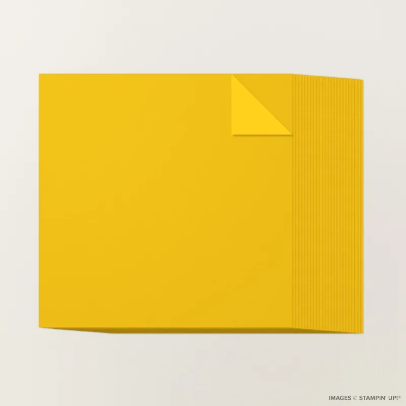 Crushed Curry 12" x 12" Two-Tone Cardstock