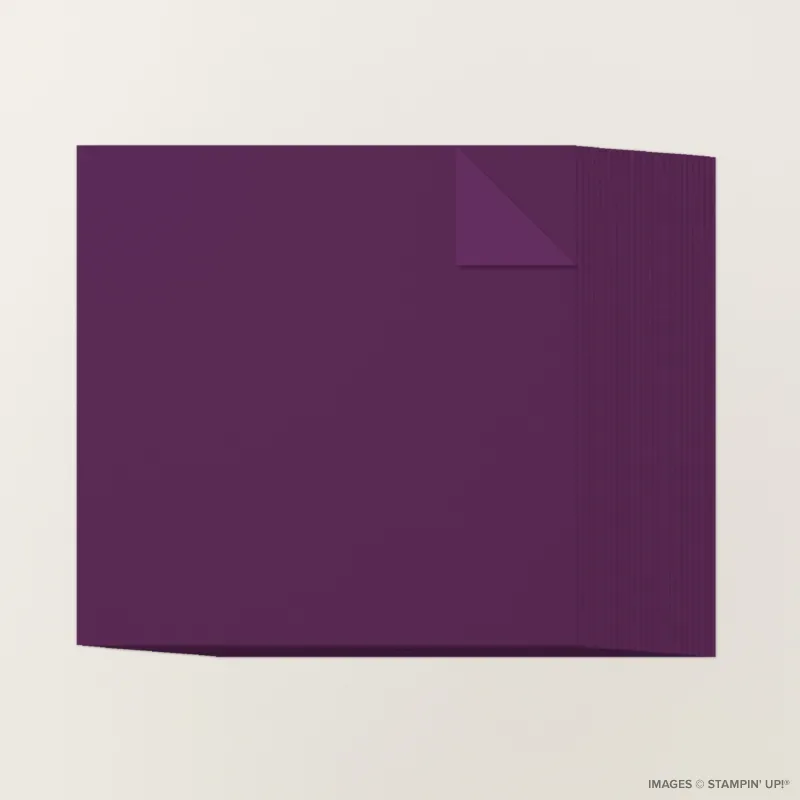 Blackberry Bliss 12" x 12" Two-Tone Cardstock