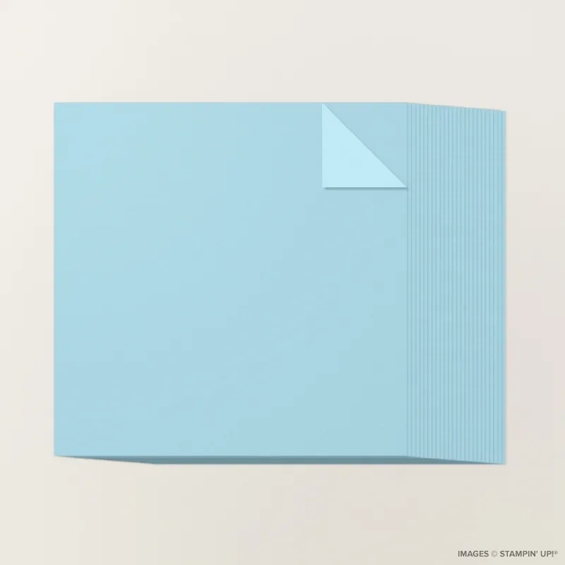 Balmy Blue 12" x 12" Two-Tone Cardstock