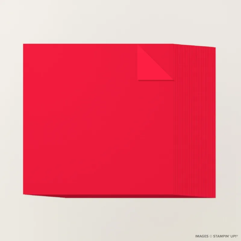 Poppy Parade 12" x 12" Two-Tone Cardstock