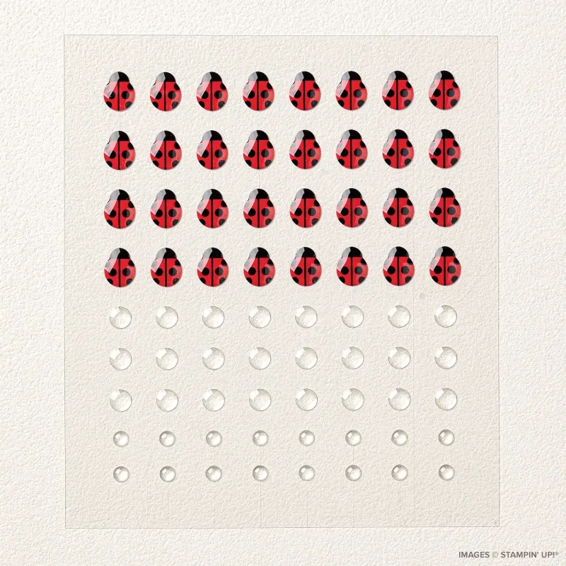 Ladybug Garden Epoxy Shapes