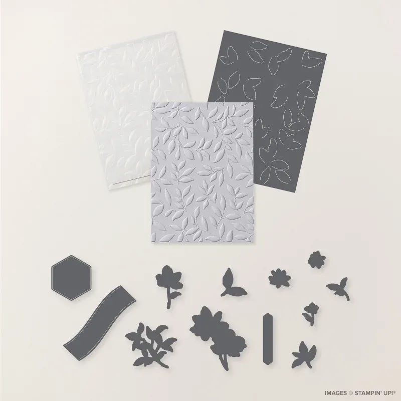 Paradise Garden Hybrid Embossing Folder