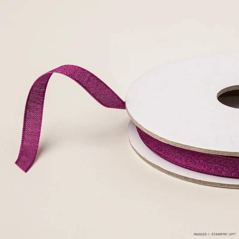 Berry Burst 1/4" Shiny Ribbon