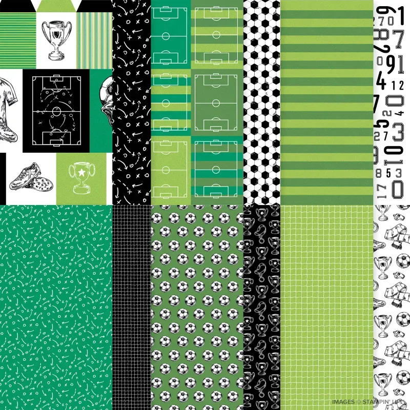 A Wonderful Match 12" x 12" Designer Series Paper
