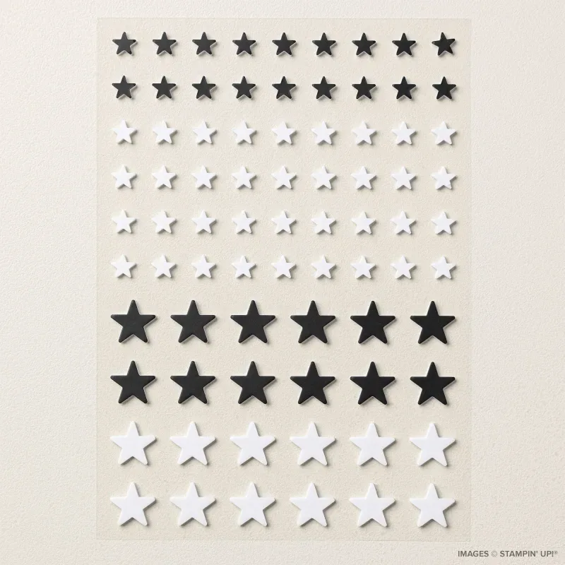Wonderful Stars Puffy Stickers