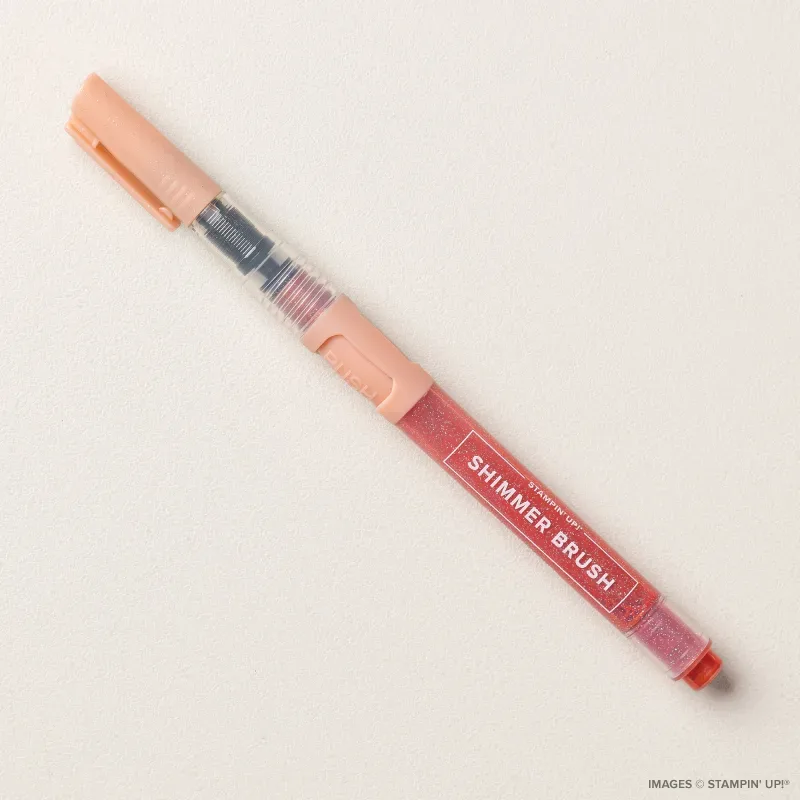 Crisp Cantaloupe Shimmer Brush