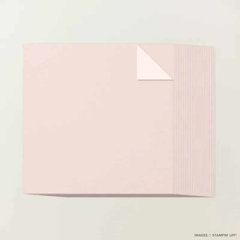 Barely Blush 12" x 12" Two-Tone Cardstock