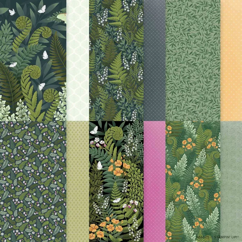 Moonlit Flora 12" x 12" Designer Series Paper