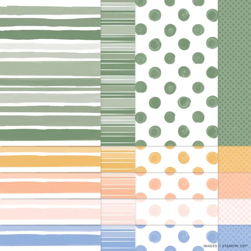2026–2028 In Color Painted Patterns 12" x 12" Designer Series Paper