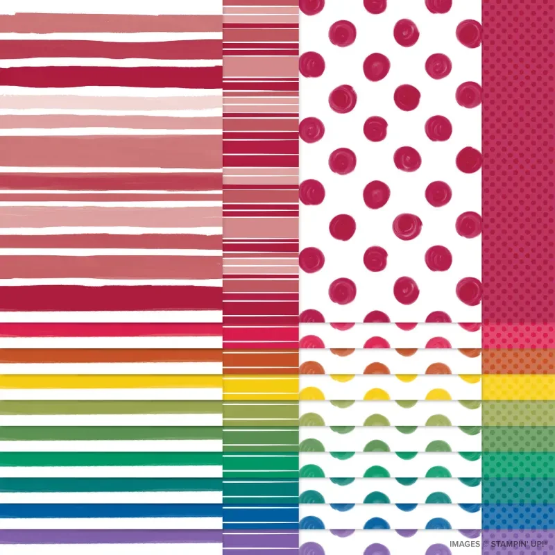 Regals Painted Patterns 12" x 12" Designer Series Paper