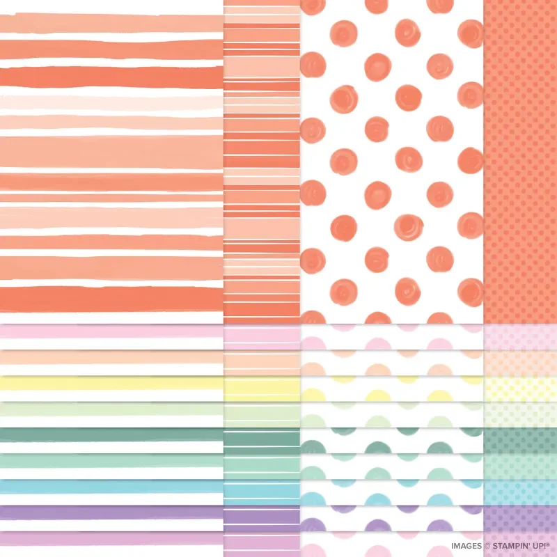 Subtles Painted Patterns 12" x 12" Designer Series Paper