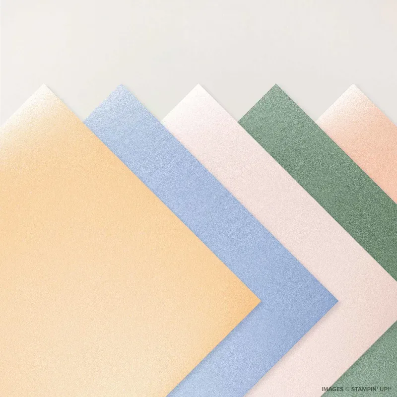 2026–2028 In Color 12" x 12" Pearlized Specialty Paper