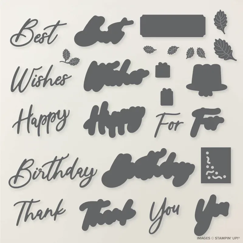 Words & Wishes Dies (English)