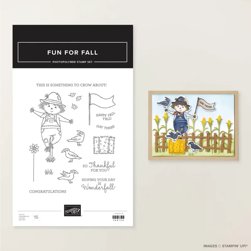 Fun for Fall Photopolymer Stamp Set (English)
