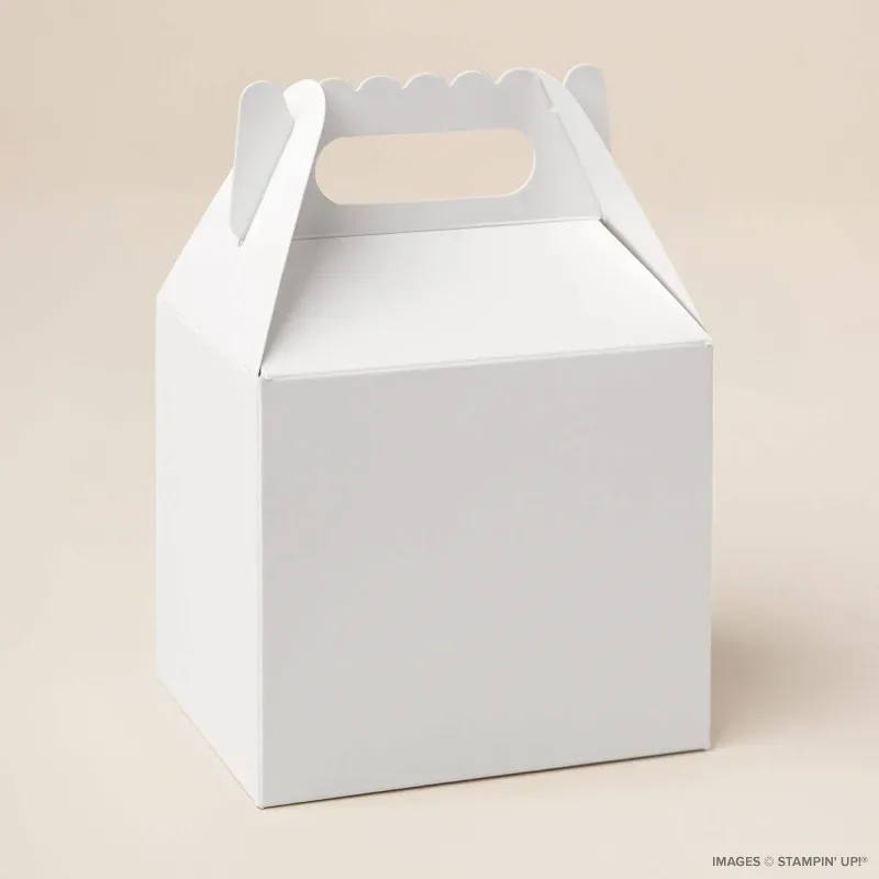 White Gable Boxes