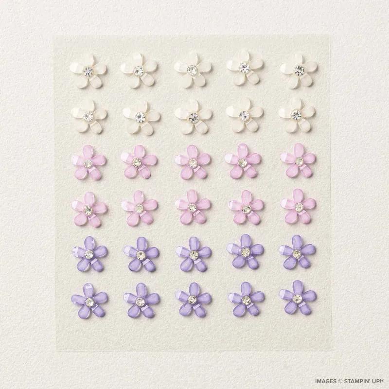 Adhesive-Backed Blooms