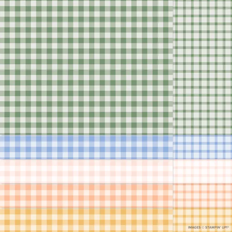 2026–2028 In Color Gingham Gallery 12" x 12" Designer Series Paper