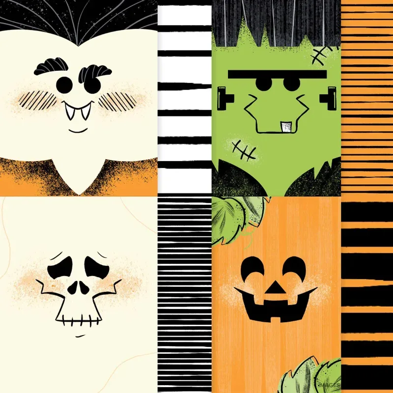 Spooktacular 6" x 6" Designer Series Paper