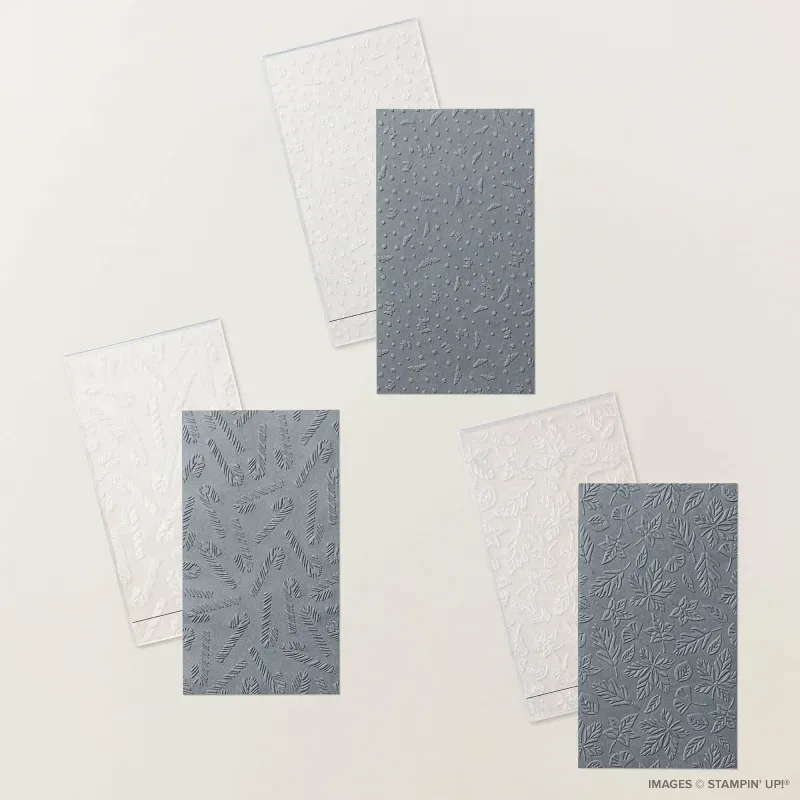 Seasonal Cheer Mini Embossing Folders