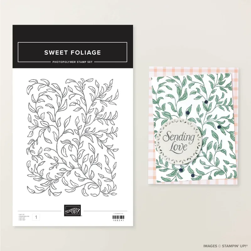 Sweet Foliage Photopolymer Stamp Set