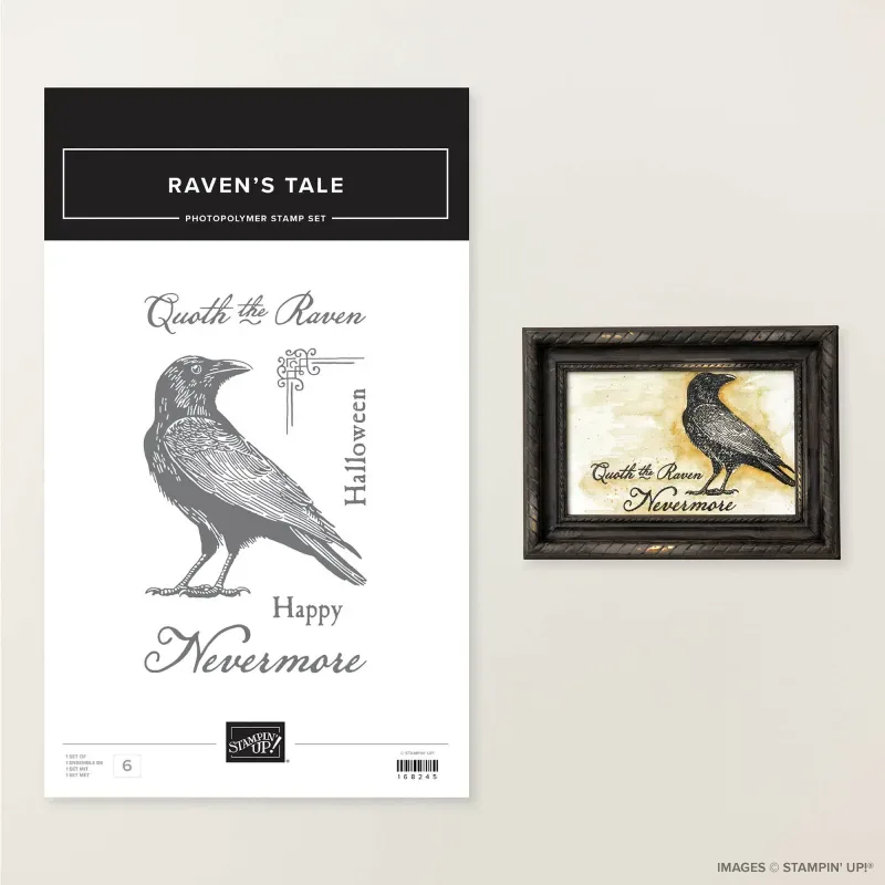 Raven's Tale Photopolymer Stamp Set (English)