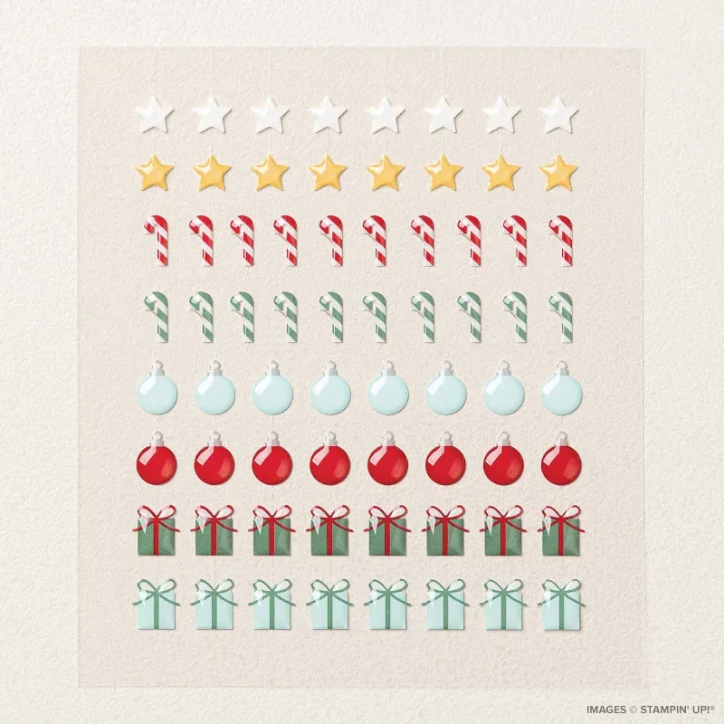 Christmas Epoxy Shapes