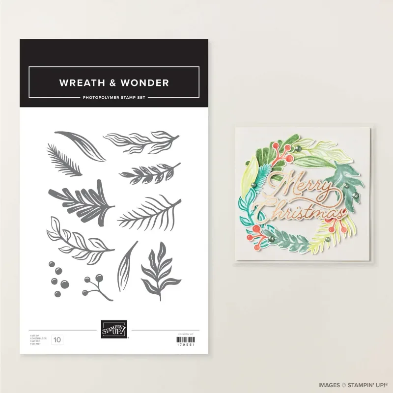 Wreath & Wonder Photopolymer Stamp Set